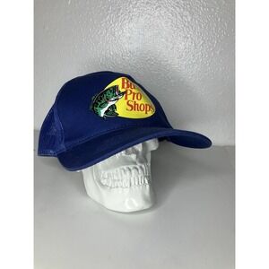 Bass Pro Shops Hat Outdoor Fishing Baseball Trucker Mesh Cap Adjustable SnapBack